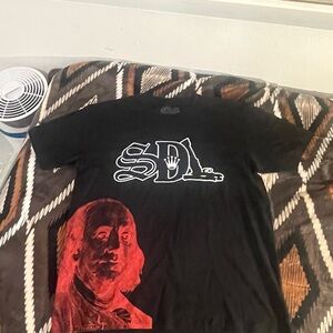 SDA Black and Red Graphic Tee